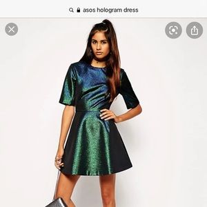ASOS hologram dress